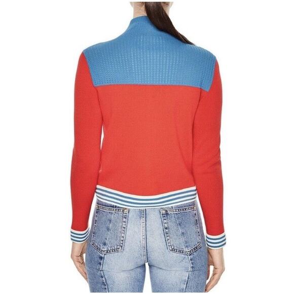 Sandro Paris Aiden Colorblock Cardigan - Picture 4 of 16